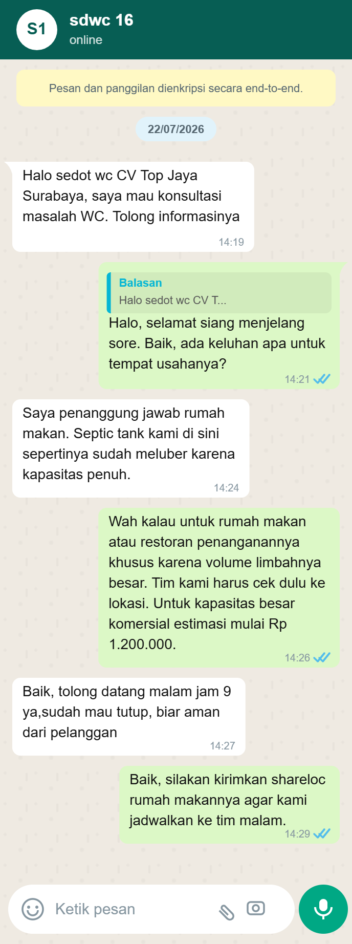 Testimoni WhatsApp 4